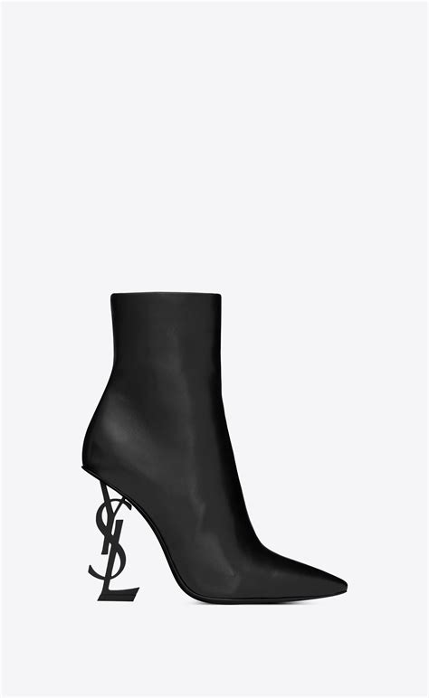 ysl boot heel|YSL platform heels.